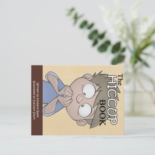 The Hiccup Book – はがき (スタンド正面)