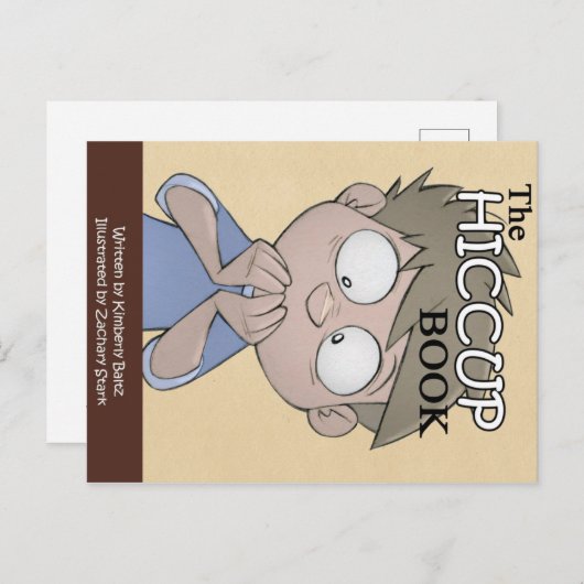 The Hiccup Book – はがき (正面/裏面)