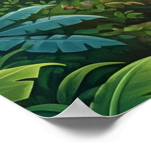 The Hidden Village of the Emerald Forest ポスター (角)