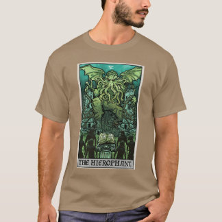 The Hierophantarot Card Cthulhu Classic Horror Hal Tシャツ