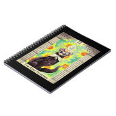 The High Ferret Priestess Tarot Card ノートブック (左側)