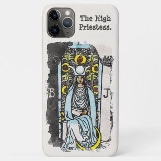 The High Priestess Major Arcana Tarot Card iPhone 11 Pro Maxケース