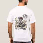 The Highland Watchman: Funny Scottish Terrier Tシャツ (裏面)