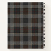 The Highlands Dispatch: Tartan Field ノートブック (裏面)