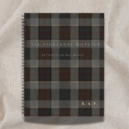 The Highlands Dispatch: Tartan Field ノートブック