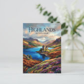 The Highlands United Kingdom ポストカード (スタンド正面)