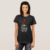 The Hiking Gnome Red Buffalo Plaid Christmas Pajam Tシャツ (正面フル)