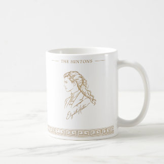 The Hintons エリザベス・ヒントン ポートレート ゴールド コーヒーマグカップ