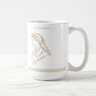 The Hintons ベス・ゴールド・ポートレート 15 oz コーヒーマグカップ