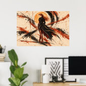 The Hintons - 風とアーク ポスター (ホームオフィス)