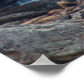 The Historic Grist Mill On Glade Creek 2 ポスター (角)