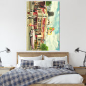 The Hitchhickers キャンバスプリント (インサイチュ (寝室))