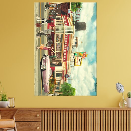 The Hitchhickers キャンバスプリント (インサイチュ (リビング))