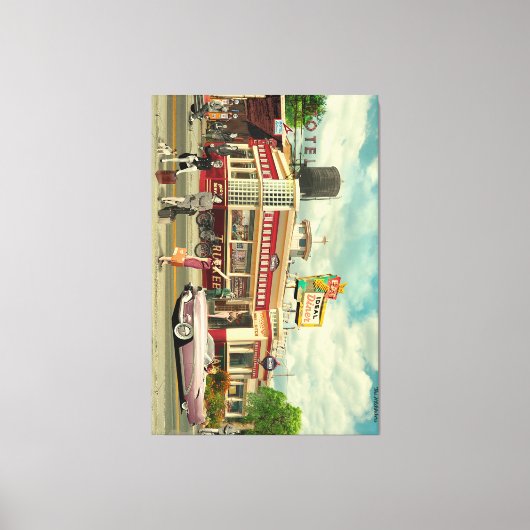 The Hitchhickers キャンバスプリント (正面)