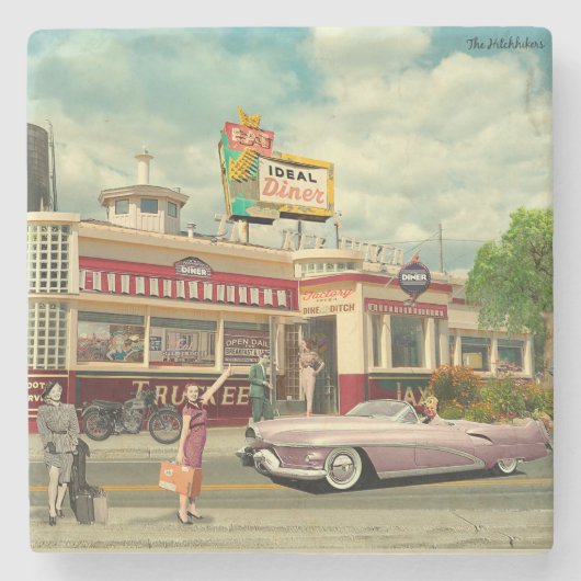  The Hitchhickers ストーンコースター (正面)