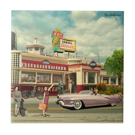 The Hitchhickers タイル (正面)