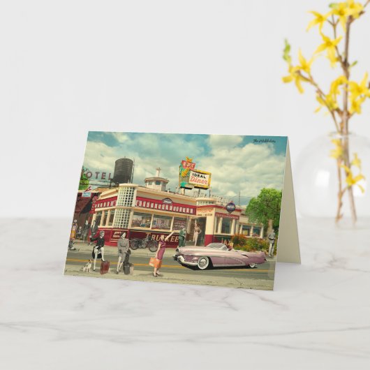 The Hitchhikers カード (黄色い花)