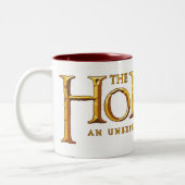 The Hobbitロゴ金ゴールド ツートーンマグカップ (左)