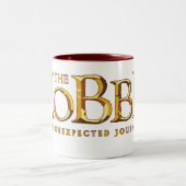 The Hobbitロゴ金ゴールド ツートーンマグカップ (中央)