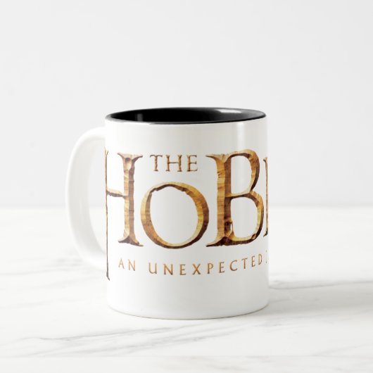 The Hobbit Logo Textured ツートーンマグカップ (正面左)