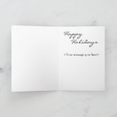 「The Holiday Courier」カードとメッセージ シーズンカード (内部)