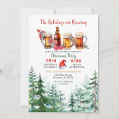 The Holidays Are Brewing Forest Christmas Party 招待状 (正面)