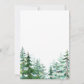 The Holidays Are Brewing Forest Christmas Party 招待状 (裏面)