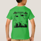 The Hollow Curse ケリーグリーン Tシャツ (裏面)