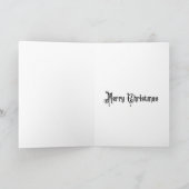 The Holly Queen Christmas シーズンカード (内部)