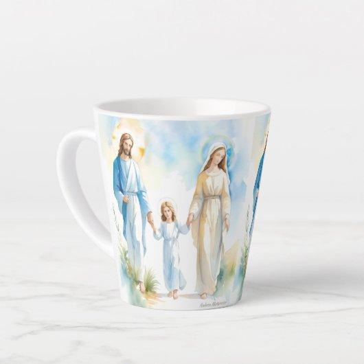 The Holy Family カフェラテマグ (左アングル)