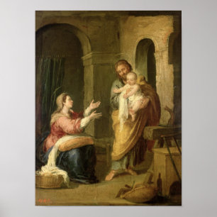 The Holy Family, c.1660-70 ポスター