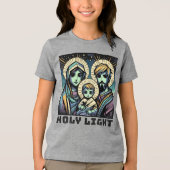 The Holy Family: Holy Light トライブレンドＴシャツ (正面)