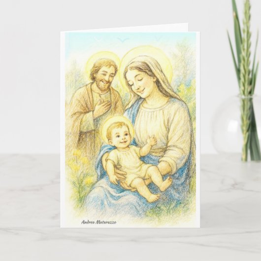 The Holy Family - Nativity カード (正面)