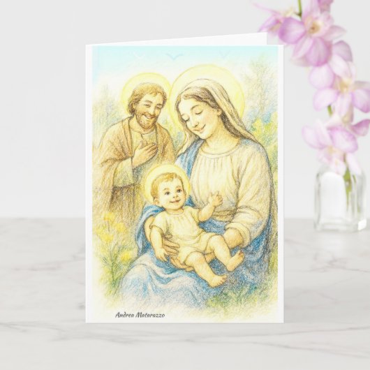 The Holy Family - Nativity カード (蘭)