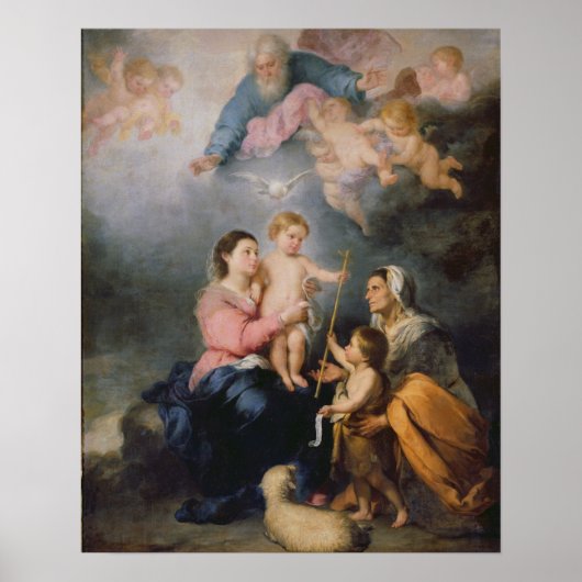 The Holy Family or The Virgin of Seville ポスター (正面)