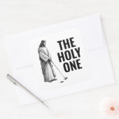 The Holy One - Golfing Jesus スクエアシール (封筒)