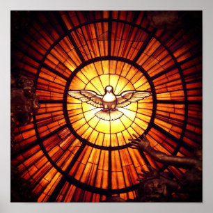 The Holy Spirit (Bernini) ポスター