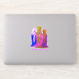 The Holy Trinity of Pop Vierges Marie Multicolores シール