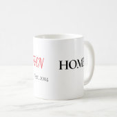 The Home Personalized Mug コーヒーマグカップ (正面右)