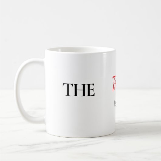 The Home Personalized Mug コーヒーマグカップ (左)