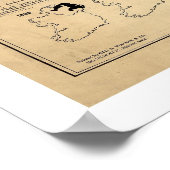 The Home Rule of Ireland by Ballance 1893 ポスター (角)