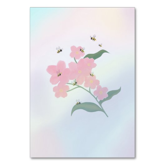 The Honey To My Bee テーブルナンバー (正面)