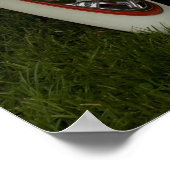 the hood of a classic sports car ポスター (角)