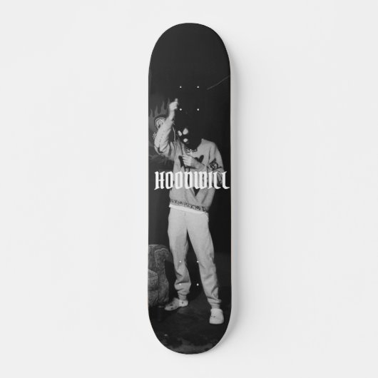 The HoodWill Lurk Skateboard Deck スケートボード (正面)