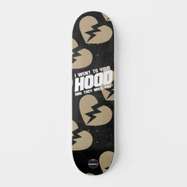 The Hoodwill "Miss You" 8 1/4" Skateboard Deck スケートボード