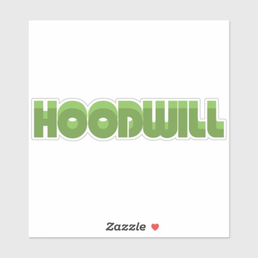 The Hoodwill Store シール (シート)