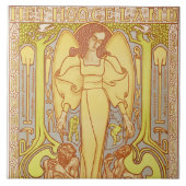 The Hoogeland, Beekbergen (1896) by Jan Toorop タイル (正面)