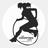 The Hooping Lifeスタンプ ラウンドシール (正面)