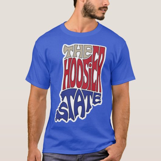 The Hoosier State Indiana Tシャツ (正面)