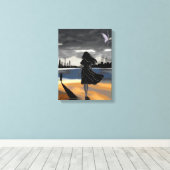 The Horizon I B – Journey to Growth キャンバスプリント (インサイチュ (ウッドフロア))